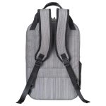 Custom RejuVe® METRO Recycled Heather Executive Backpack - 2