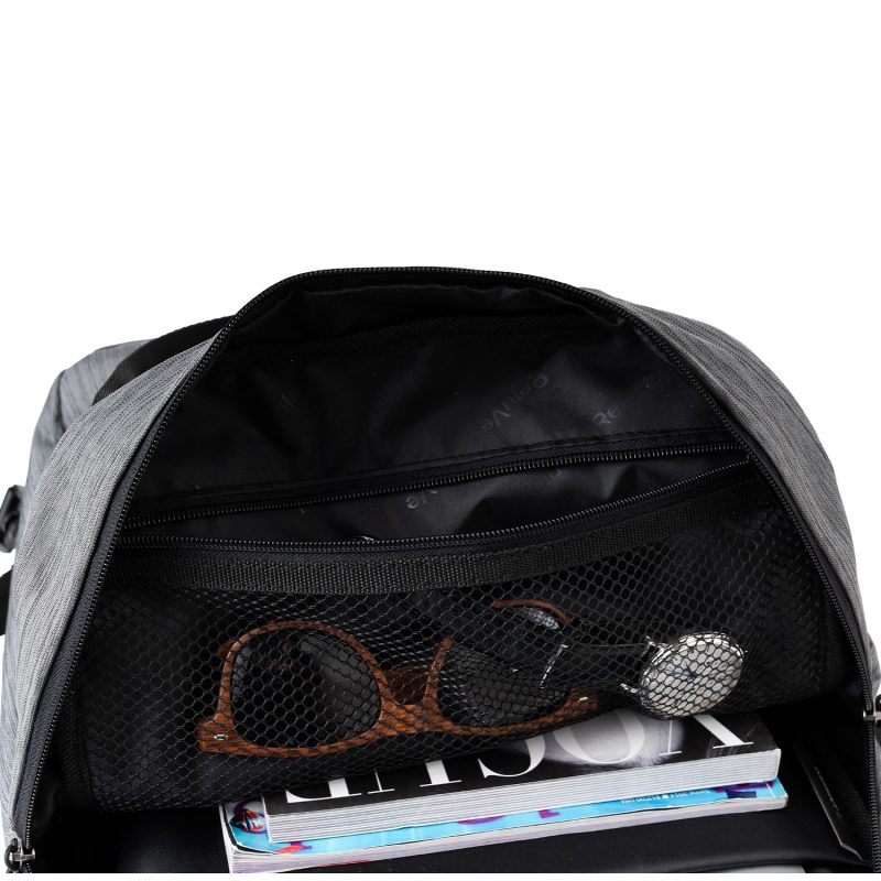 Custom RejuVe® METRO Recycled Heather Executive Backpack - 4