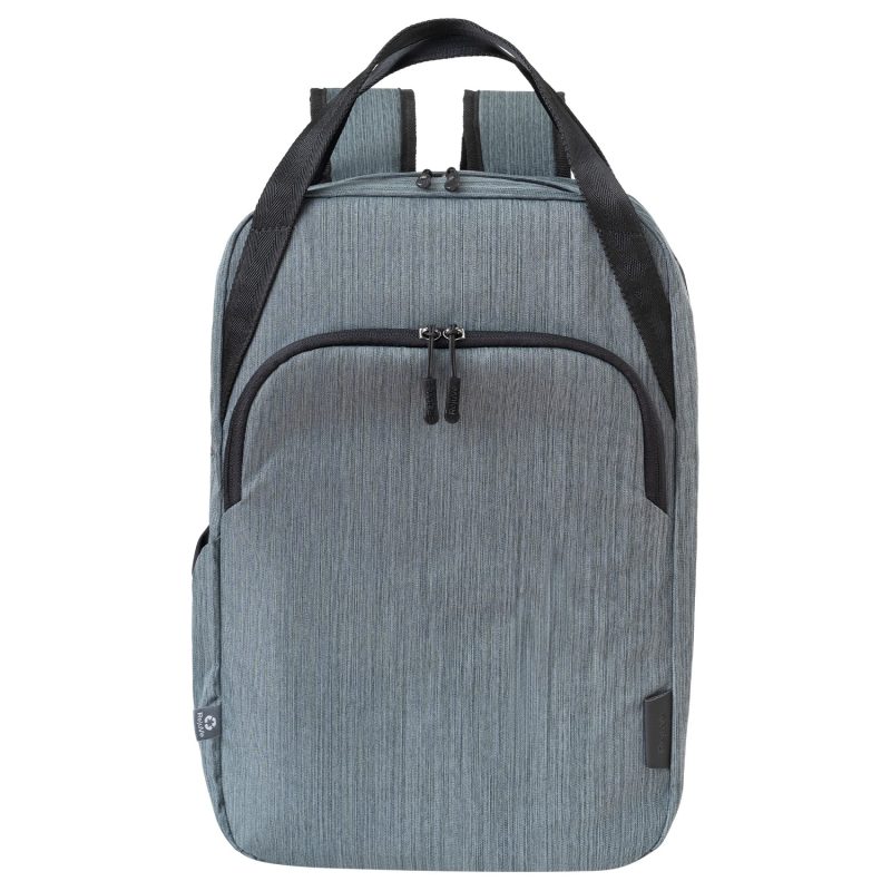Custom RejuVe® METRO Recycled Heather Executive Backpack - 6