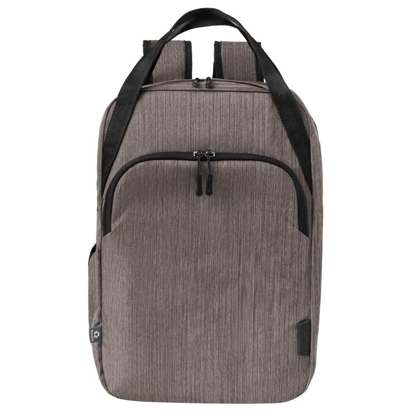 Custom RejuVe® METRO Recycled Heather Executive Backpack - 7