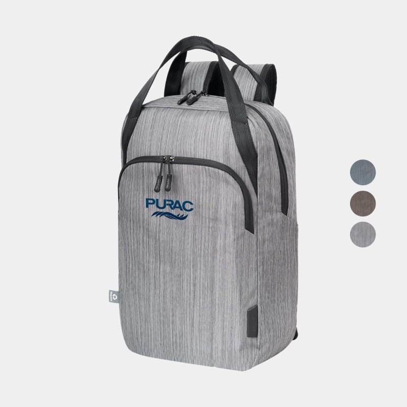 Custom RejuVe® METRO Recycled Heather Executive Backpack