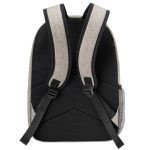 Custom RejuVe® MILANO Recycled Heather Executive Business Backpack - 2