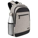 Custom RejuVe® MILANO Recycled Heather Executive Business Backpack - 4