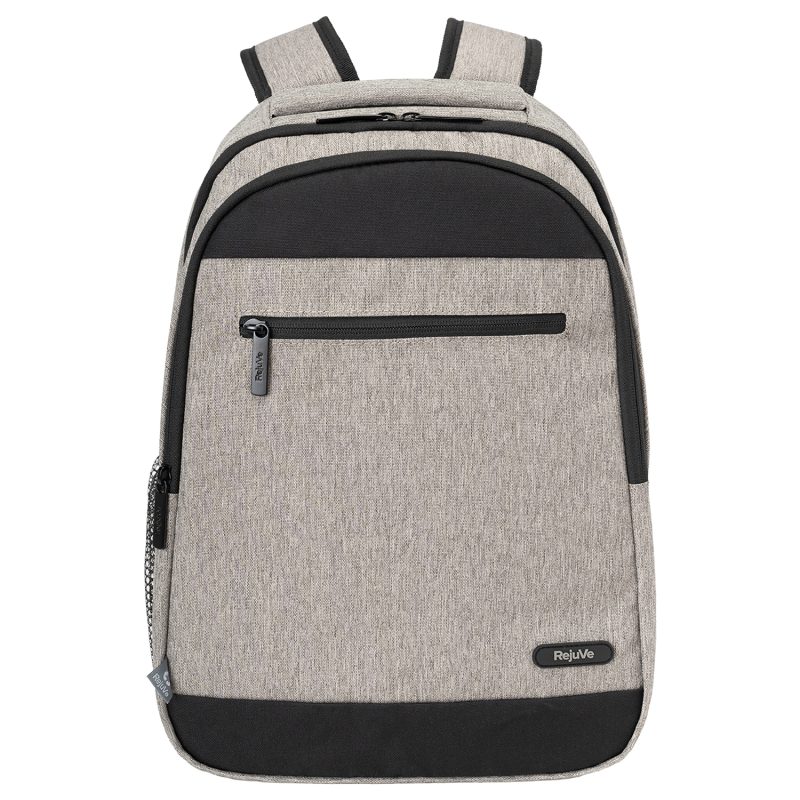 Custom RejuVe® MILANO Recycled Heather Executive Business Backpack - 9