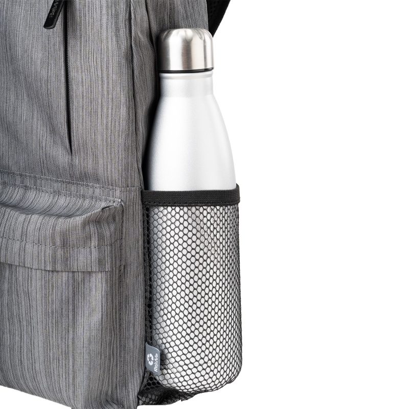 Custom RejuVe® MOTO Recycled Heather Modern Business Backpack - 4
