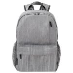 Custom RejuVe® MOTO Recycled Heather Modern Business Backpack - 9
