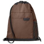 Custom RejuVe® ROVE Recycled Heather Modern Executive Drawstring Bag - 6