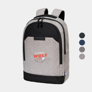 Custom RejuVe® X-PAK Recycled Heather Business Executive Backpack