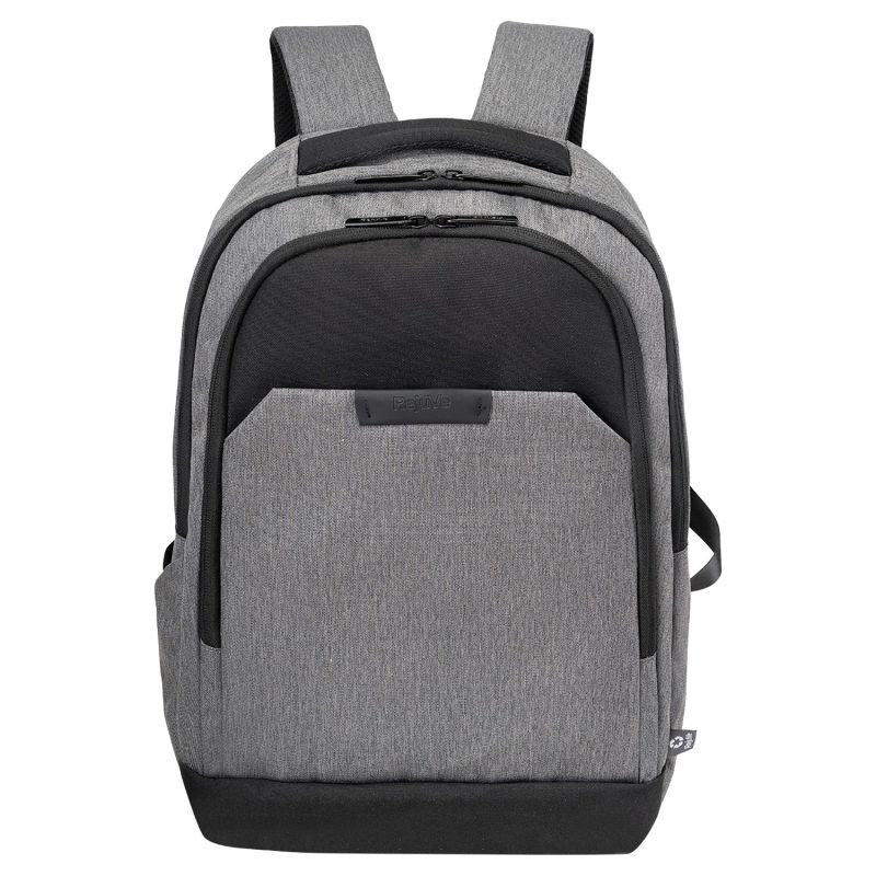 Custom RejuVe® X-PAK Recycled Heather Business Executive Backpack - 8