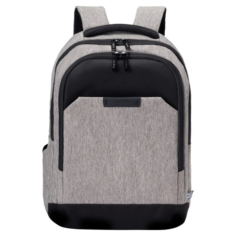 Custom RejuVe® X-PAK Recycled Heather Business Executive Backpack - 9