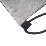 Custom RejuVe® X-PAK Recycled Heather Drawstring Bag - 3