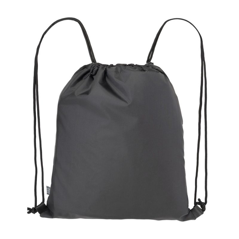 Custom RejuVe® X-PAK Recycled Heather Drawstring Bag - 4