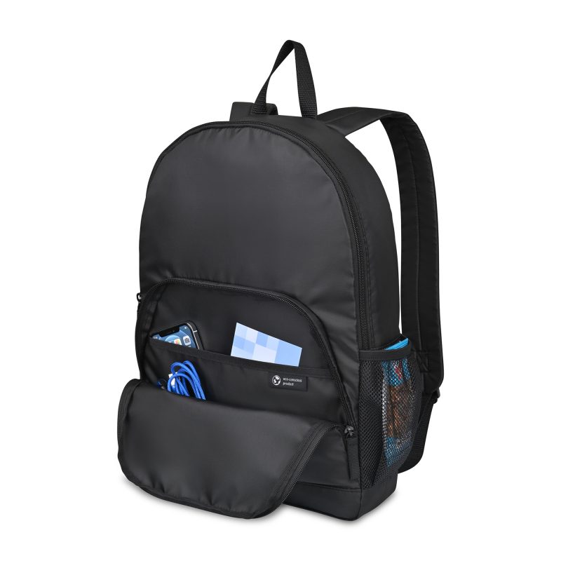 Custom Repeat Lite Recycled rPET Backpack - Black - 2