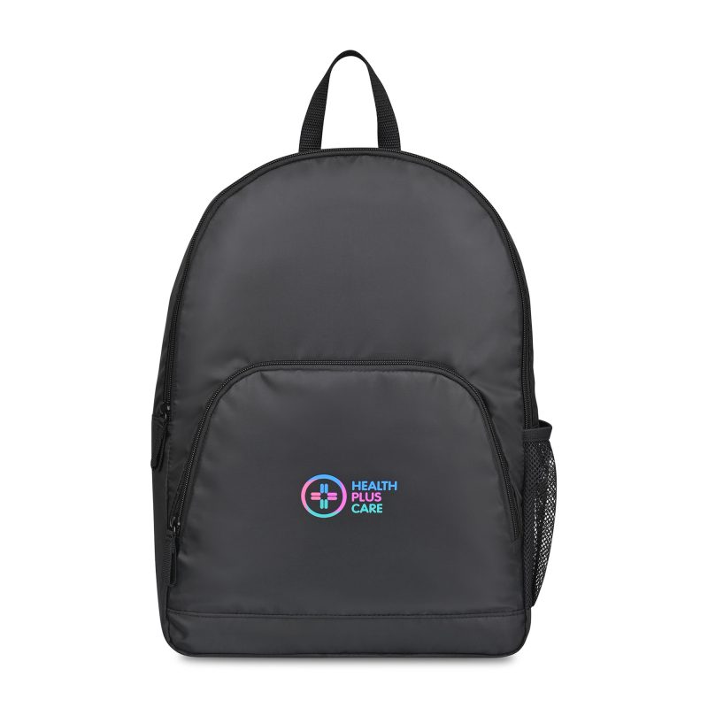 Custom Repeat Lite Recycled rPET Backpack - Black