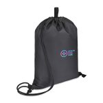 Custom Repeat Lite Recycled rPET Cinchpack - Black - 2