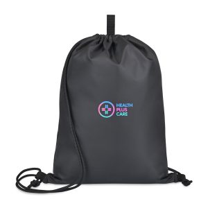 Custom Repeat Lite Recycled rPET Cinchpack - Black