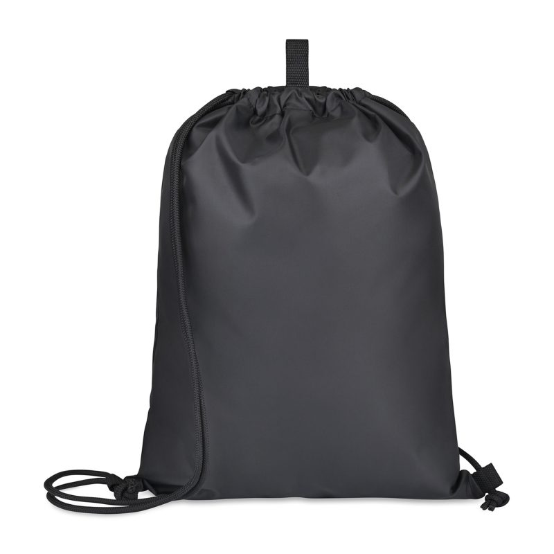 Custom Repeat Lite Recycled rPET Cinchpack - Black - 4
