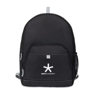 Custom Repeat Recycled rPET Backpack - Medium Grey