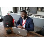 Custom Repeat Recycled rPET Backpack - Red - 3