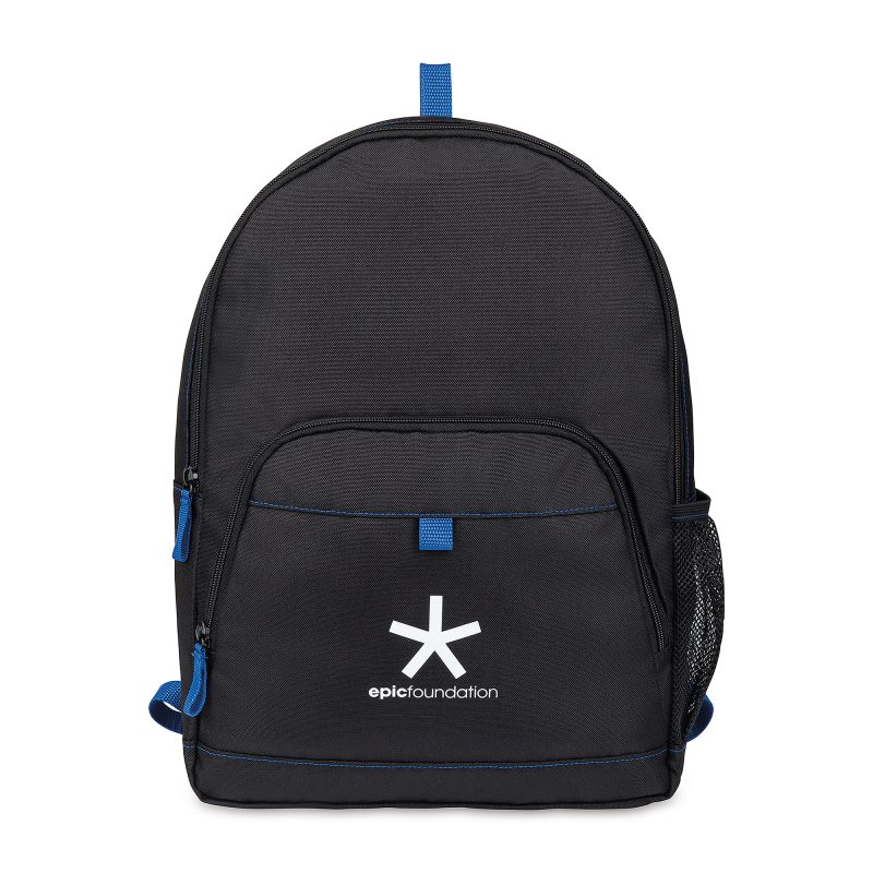 Custom Repeat Recycled rPET Backpack - Royal Blue