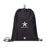 Custom Repeat Recycled rPET Cinchpack - Medium Grey