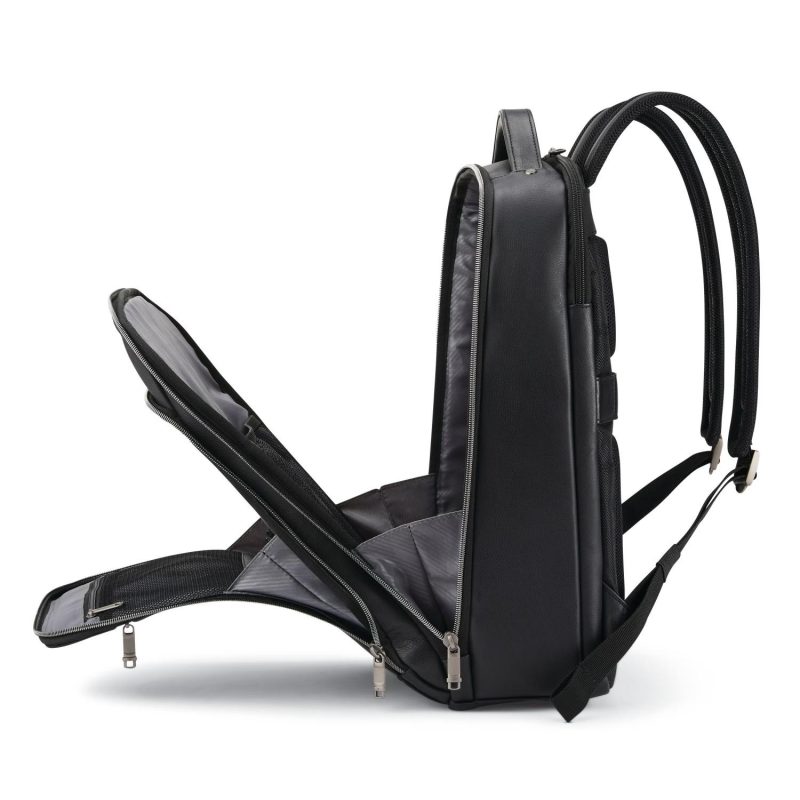 Custom Samsonite® Classic Leather Business Backpack - 2