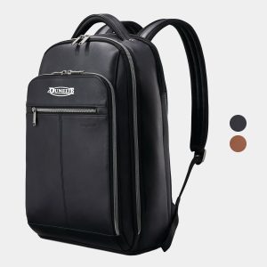 Custom Samsonite® Classic Leather Business Backpack