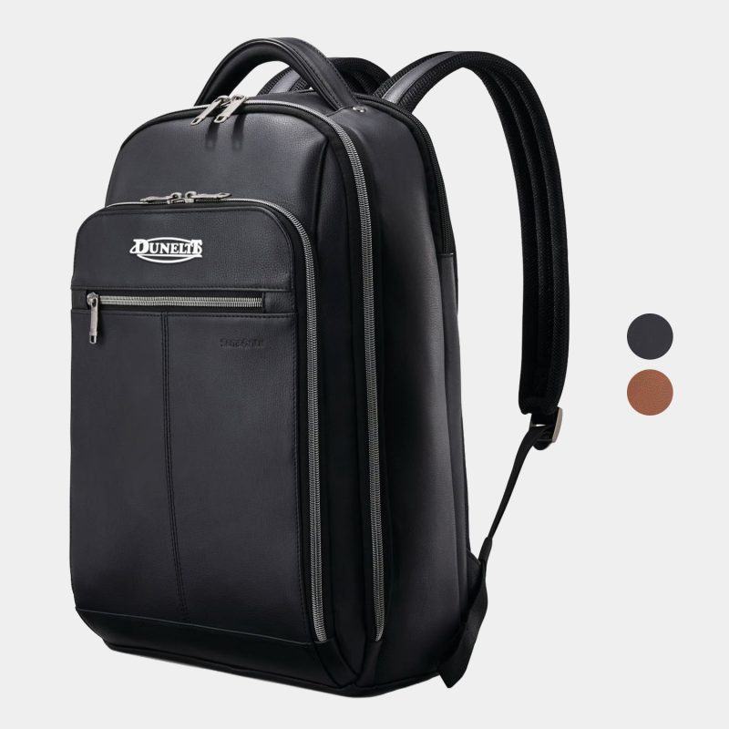 Custom Samsonite® Classic Leather Business Backpack