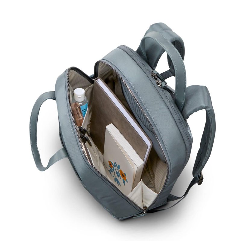 Custom Samsonite® Silhouette Recycled 18 Women's Travel Backpack - 2