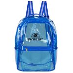 Custom See-Through Water-Resistant Eco Travel Backpack - 2