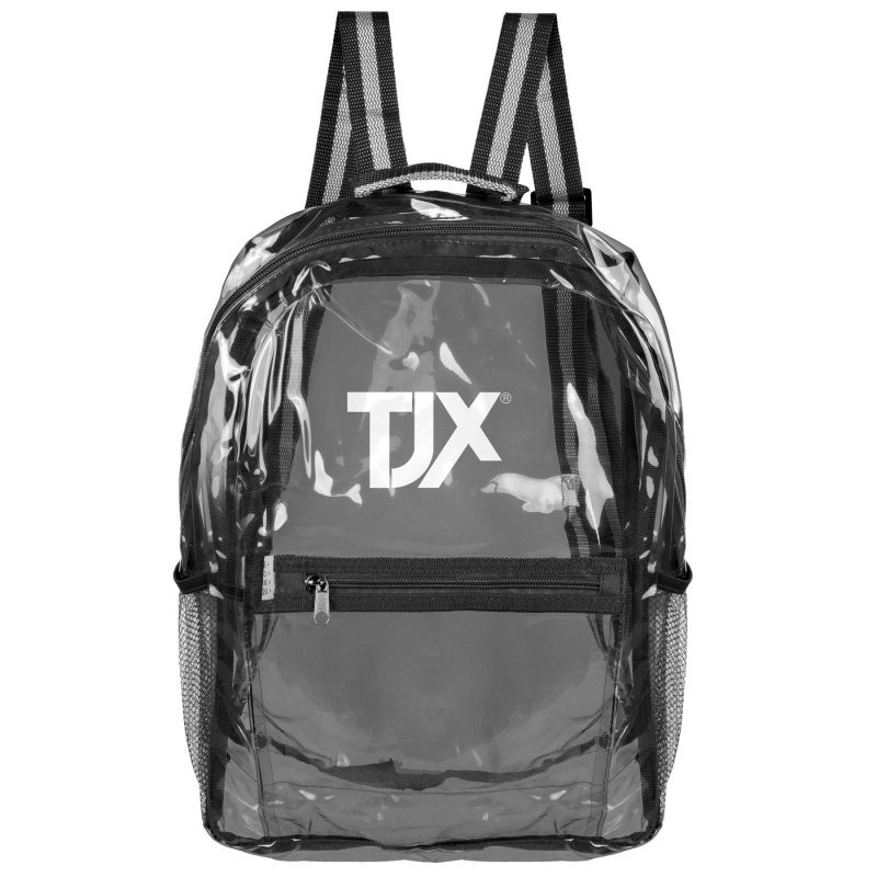Custom See-Through Water-Resistant Eco Travel Backpack - 6