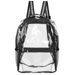 Custom See-Through Water-Resistant Eco Travel Backpack - 9