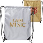 Custom Shiny Urban Drawstring Backpacks