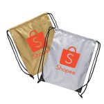 Custom Shiny Urban Drawstring Backpacks - 3