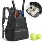 Custom Shoe Compartment Pickleball Paddle Backpack Tennis Bag - 3