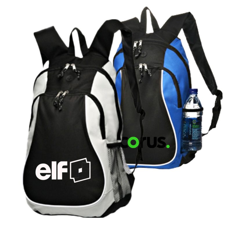 Custom Sleek And Stylish Large Sports Backpack (13"x18.5"x6.25")