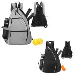 Custom Sling Bag Crossbody Backpack For Pickleball Rackets - 1