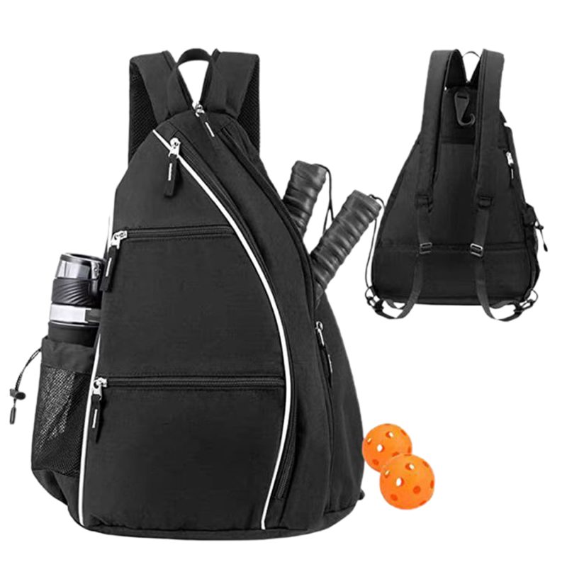 Custom Sling Bag Crossbody Backpack For Pickleball Rackets - 2