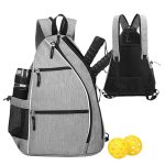 Custom Sling Bag Crossbody Backpack For Pickleball Rackets - 3