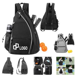 Custom Sling Bag Crossbody Backpack For Pickleball Rackets