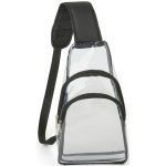 Custom Sling Travel Clear PVC Transparent Cross Body Backpack - 1