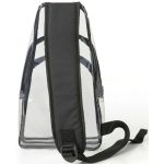 Custom Sling Travel Clear PVC Transparent Cross Body Backpack - 2