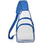 Custom Sling Travel Clear PVC Transparent Cross Body Backpack - 5
