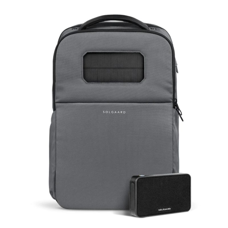 Custom Solgaard® Recycled Lifepack Backpack w/ Solarbank Boombox - 4