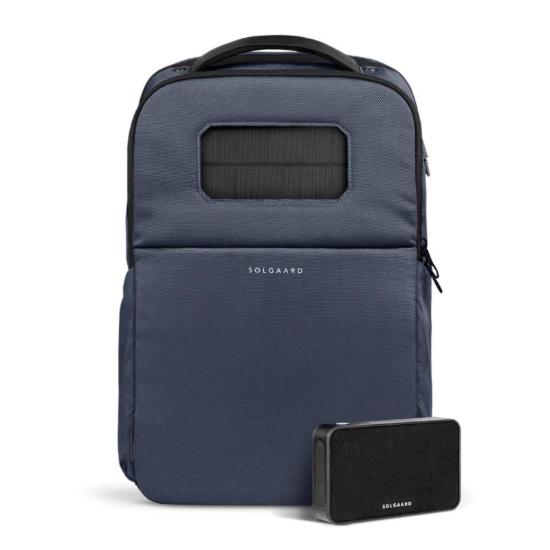 Custom Solgaard® Recycled Lifepack Backpack with Solarbank Combo - 1