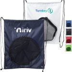 Custom Sport Packs Ball Carrier Drawstring Backpack