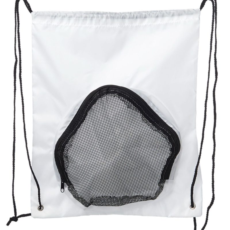 Custom Sport Packs Ball Carrier Drawstring Backpack - 6