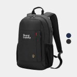 Custom SwissDigital® ARBON RFID Travel Business Backpack