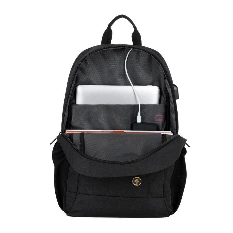 Custom SwissDigital® ARBON RFID Travel Business Backpack - 3