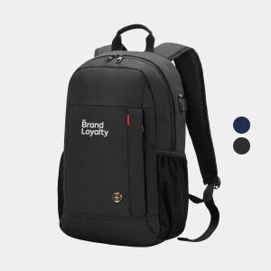 Custom SwissDigital® ARBON RFID Travel Business Backpack